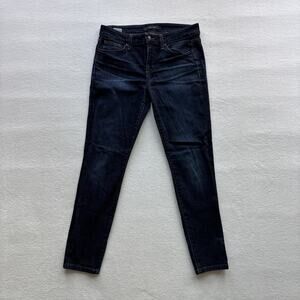 Joe's Jeans Skinny Ankle Womens‎ 29 Dark Blue Indigo Stretch Denim Mid Rise